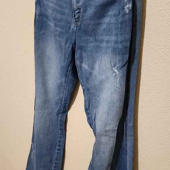 KanCan Women's Blue Flare & Wide Leg Jeans - Picture 6 of 10